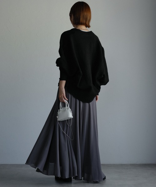 model:163,5㎝　着用サイズ：FREE