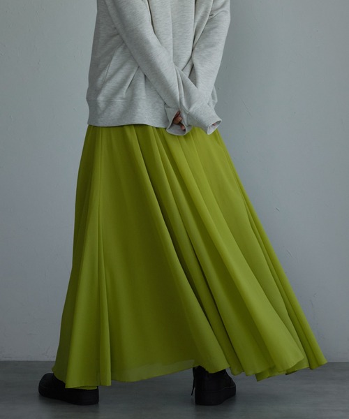 model:163,5㎝　着用サイズ：FREE