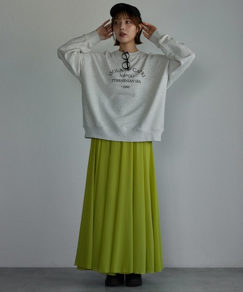 model:163,5㎝　着用サイズ：FREE