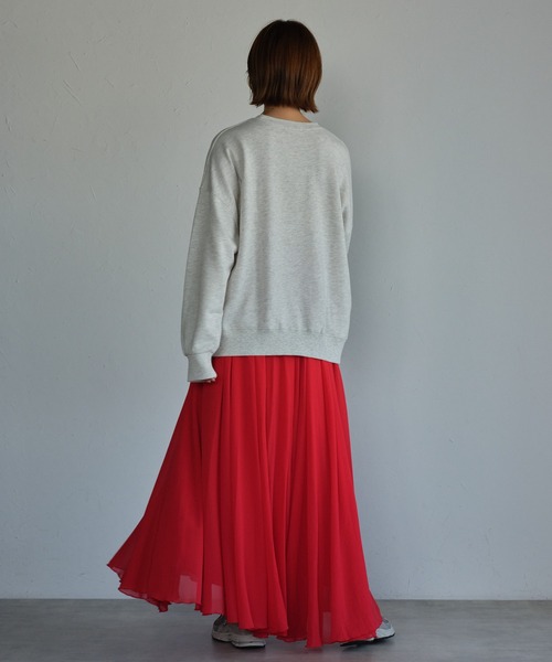 model:163,5㎝　着用サイズ：FREE