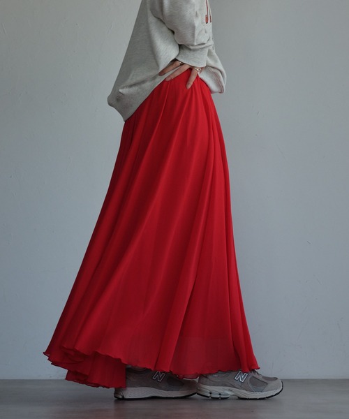 model:163,5㎝　着用サイズ：FREE