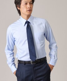 TAKEO KIKUCHI | 【Made in JAPAN】市松紋 ドレスシャツ(ビジネスシャツ)