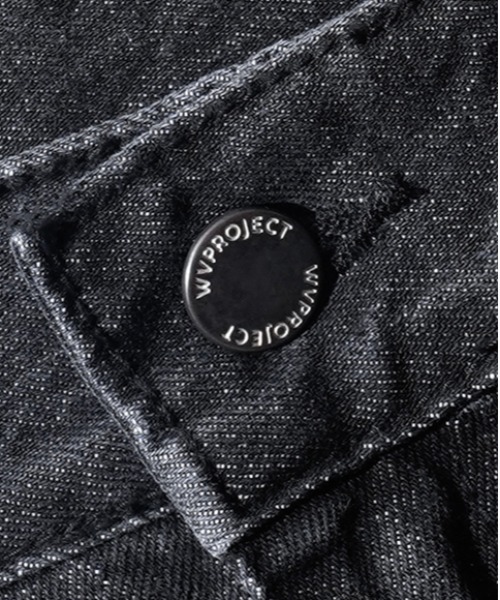 WV PROJECT(ダブリューブイプロジェクト)の「【WV PROJECT】Double block denim pants JNLP7705(デニムパンツ・メンズ・ブラック・L/M/LL)」の13枚目の写真