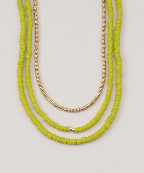 【Y.A.ACC/ワイエーアク】seeds double ネックレス