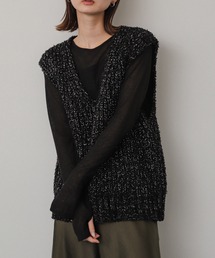 SENSE OF PLACE by URBAN RESEARCH | メランジラメVネックベスト(ベスト)