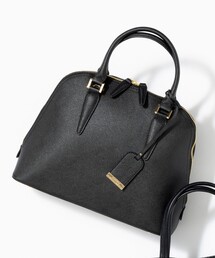 23区　ニジュウサンク　2wayバッグ　A4収納可能　本革レザー　黒（ブラック） 23区 ニジュウサンク 2wayバッグ A4収納可能 ブラック 羽マーク