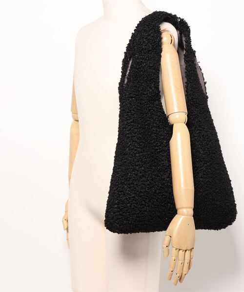 y/m（イム）の「プードルラウンドトートBAG（トートバッグ・レディース・ブラウン/ブラック・FREE）」の18枚目の写真