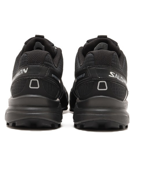 SALOMON（サロモン）の「SALOMON SPEEDCROSS 3 / サロモン スピードクロス 3（スニーカー・メンズ・ブラック・26.5cm/27.0cm/27.5cm/28.0cm/28.5cm/29.0cm/26.0cm/23.5cm/24.5cm/24.0cm/25.0cm/23.0cm/30.0cm/25.5cm）」の3枚目の写真