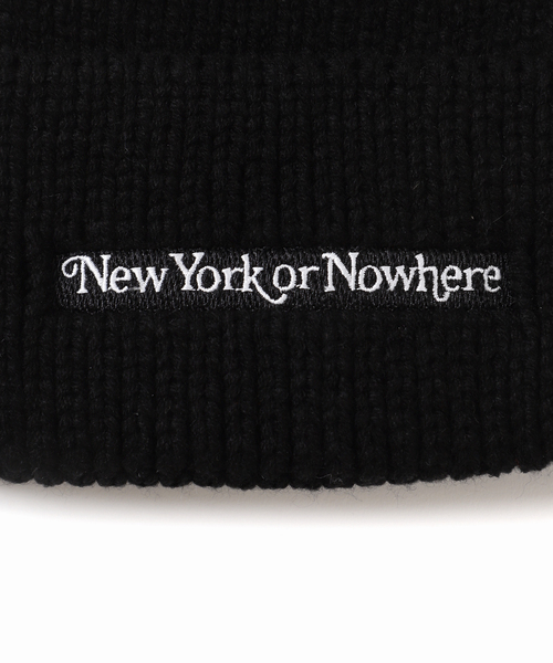 JOURNAL STANDARD（ジャーナルスタンダード）の「【NEWYORK OR NOWHERE/ニューヨークオアノーウェア 】  Beanie（ニットキャップ/ビーニー・レディース・グリーン/ネイビー/ブラック・FREE）」の12枚目の写真