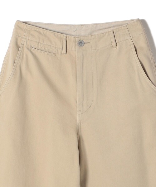 【セール】【SHIPS別注】Odub:〈洗濯機可能〉ワイド チノ パンツ（チノパンツ）｜Odub（オーダブ）