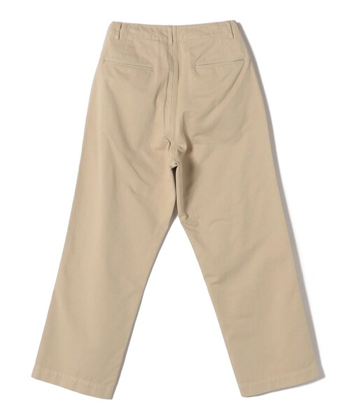 【セール】【SHIPS別注】Odub:〈洗濯機可能〉ワイド チノ パンツ（チノパンツ）｜Odub（オーダブ）