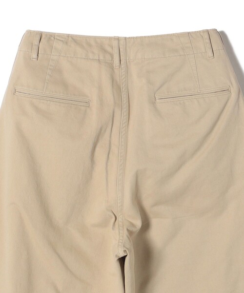 【セール】【SHIPS別注】Odub:〈洗濯機可能〉ワイド チノ パンツ（チノパンツ）｜Odub（オーダブ）