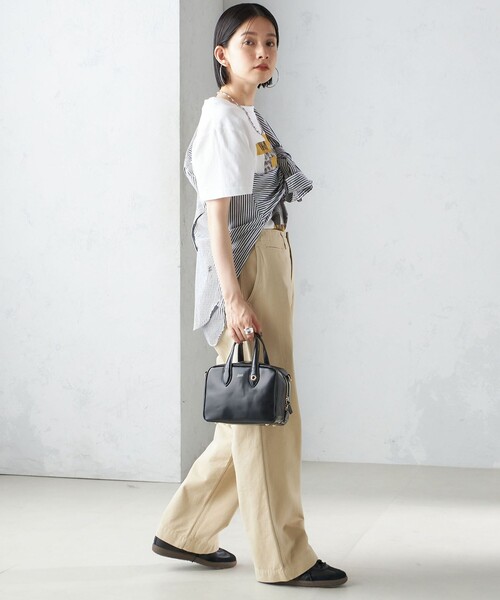 【セール】【SHIPS別注】Odub:〈洗濯機可能〉ワイド チノ パンツ（チノパンツ）｜Odub（オーダブ）