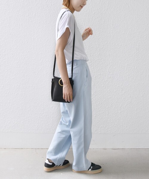 【セール】【SHIPS別注】Odub:〈洗濯機可能〉ワイド チノ パンツ（チノパンツ）｜Odub（オーダブ）