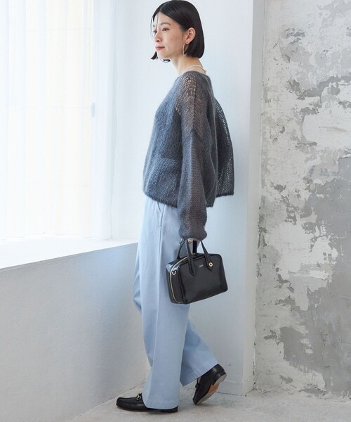 【セール】【SHIPS別注】Odub:〈洗濯機可能〉ワイド チノ パンツ（チノパンツ）｜Odub（オーダブ）