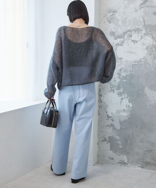 【セール】【SHIPS別注】Odub:〈洗濯機可能〉ワイド チノ パンツ（チノパンツ）｜Odub（オーダブ）