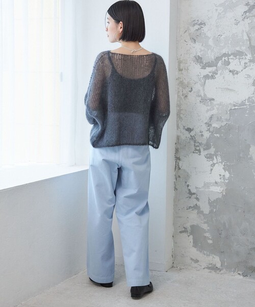 【セール】【SHIPS別注】Odub:〈洗濯機可能〉ワイド チノ パンツ（チノパンツ）｜Odub（オーダブ）