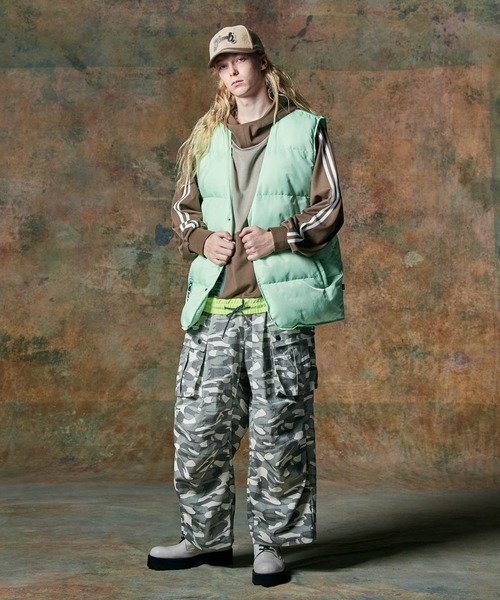 glamb（グラム）の「Additional Padded Vest / アディショナルパデッドベスト（ダウンベスト・メンズ・ブラック/ブラウン/ミント・S/M/L）」の15枚目の写真