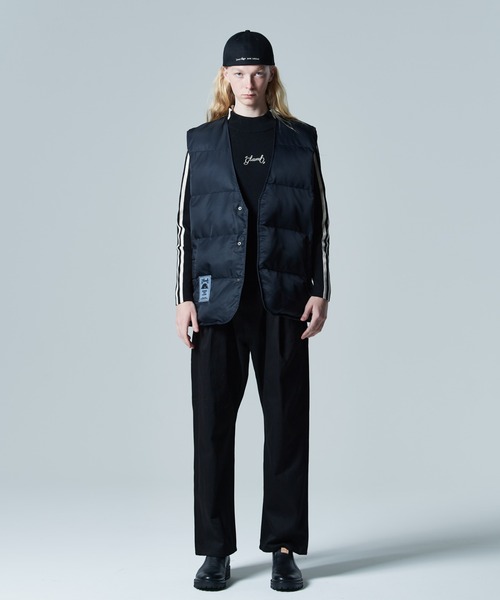 glamb（グラム）の「Additional Padded Vest / アディショナルパデッドベスト（ダウンベスト・メンズ・ブラック/ブラウン/ミント・S/M/L）」の13枚目の写真
