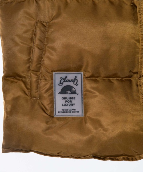 glamb（グラム）の「Additional Padded Vest / アディショナルパデッドベスト（ダウンベスト・メンズ・ブラック/ブラウン/ミント・S/M/L）」の8枚目の写真
