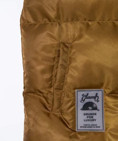 glamb（グラム）の「Additional Padded Vest / アディショナルパデッドベスト（ダウンベスト・メンズ・ブラック/ブラウン/ミント・S/M/L）」の7枚目の写真