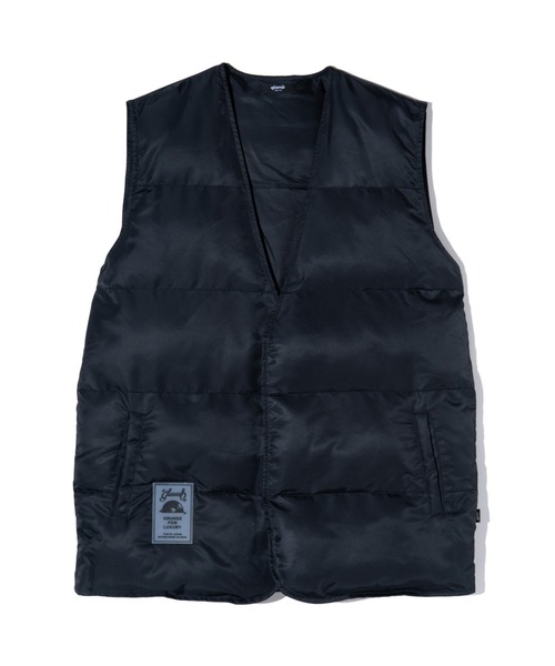 glamb（グラム）の「Additional Padded Vest / アディショナルパデッドベスト（ダウンベスト・メンズ・ブラック/ブラウン/ミント・S/M/L）」の6枚目の写真