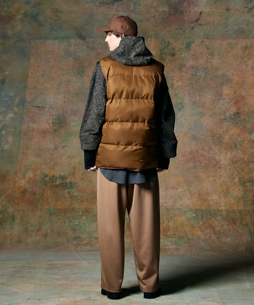 glamb（グラム）の「Additional Padded Vest / アディショナルパデッドベスト（ダウンベスト・メンズ・ブラック/ブラウン/ミント・S/M/L）」の18枚目の写真