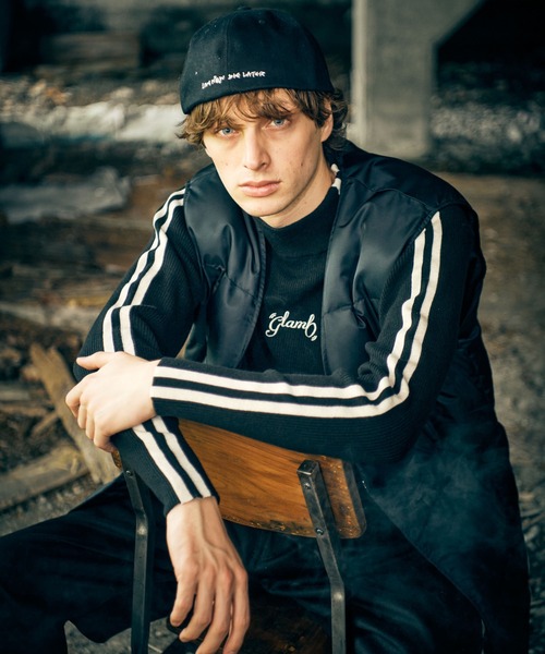 glamb（グラム）の「Additional Padded Vest / アディショナルパデッドベスト（ダウンベスト・メンズ・ブラック/ブラウン/ミント・S/M/L）」の21枚目の写真