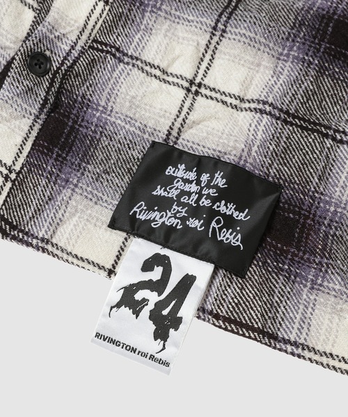 RRR-123（リヴィントンロイレビス）の「NAZARENE SHIRT BLUE PLAID