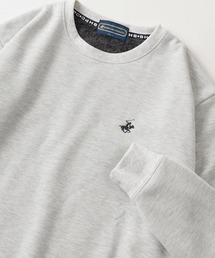 BEVERLY HILLS POLO CLUB（ビバリーヒルズポロクラブ）の「【BEVERLY HILLS POLO CLUB/ビバリーヒルズポロクラブ】ブランドロゴ ワンポイントロゴ刺繍デザイン  ワイドシルエット クルーネックスウェット/裏シャギーボア（スウェット・レディース）」