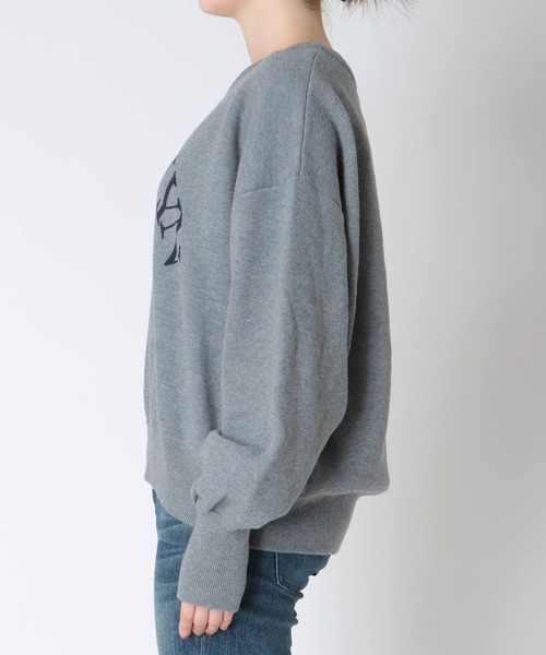 Cepica（セピカ）の「スウェットライクワイドプルオーバー（スウェット・レディース・ネイビー/グレー・FREE）」の15枚目の写真