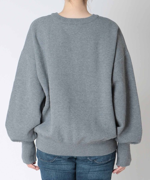Cepica（セピカ）の「スウェットライクワイドプルオーバー（スウェット・レディース・ネイビー/グレー・FREE）」の16枚目の写真