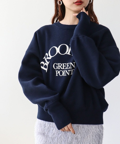 Cepica（セピカ）の「スウェットライクワイドプルオーバー（スウェット・レディース・ネイビー/グレー・FREE）」の13枚目の写真