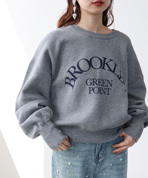 Cepica（セピカ）の「スウェットライクワイドプルオーバー（スウェット・レディース・ネイビー/グレー・FREE）」の3枚目の写真