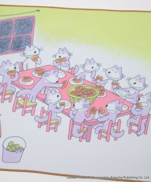 niko and...（ニコアンド）の「【11ぴきのねこ】コラボ　ランチクロス（ランチョンマット/テーブルウェア・レディース・その他2/チャコール・0）」の7枚目の写真