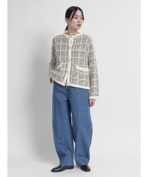 sm2rhythm（サマンサモスモスリズム）の「カーブデニムパンツ（その他パンツ・レディース・ブラック/ネイビー・M/L）」の9枚目の写真