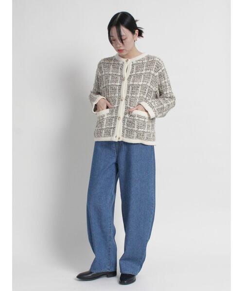 sm2rhythm（サマンサモスモスリズム）の「カーブデニムパンツ（その他パンツ・レディース・ブラック/ネイビー・M/L）」の10枚目の写真