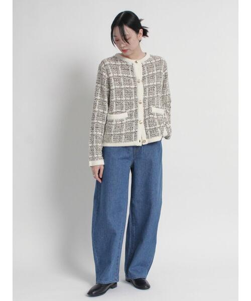 sm2rhythm（サマンサモスモスリズム）の「カーブデニムパンツ（その他パンツ・レディース・ブラック/ネイビー・M/L）」の11枚目の写真