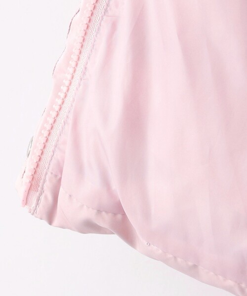 SHIPS（シップス）の「SHIPS KIDS:90cm /〈手洗い可能〉リバティ リサイクル ロング ダウン（ダウンジャケット/コート・キッズ・ネイビー/ピンク・90）」の7枚目の写真