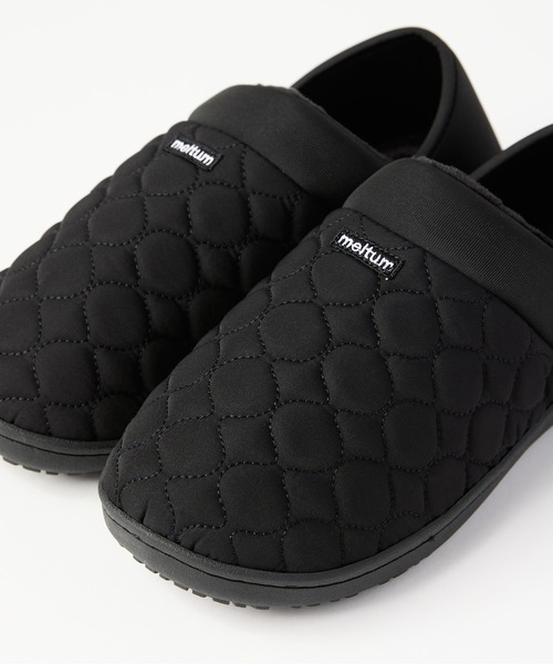 meltum(メルタム)の「QUILT MOC SHOES(サンダル・メンズ・ブラック・SMALL/MEDIUM/LARGE)」の17枚目の写真