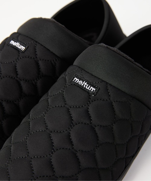 meltum(メルタム)の「QUILT MOC SHOES(サンダル・メンズ・ブラック・SMALL/MEDIUM/LARGE)」の18枚目の写真