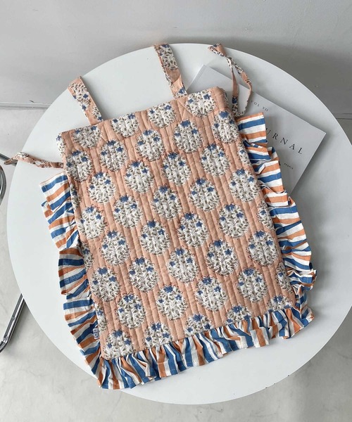 うさこ様オーダー　フリルキルトバッグ うさこ様オーダー フリルキルトバッグ