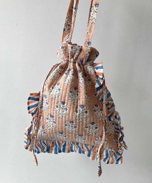 うさこ様オーダー　フリルキルトバッグ うさこ様オーダー フリルキルトバッグ うさこ様オーダー フリルキルト