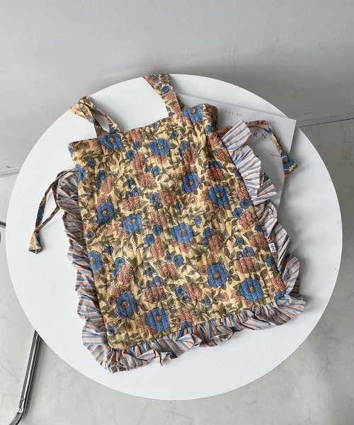 うさこ様オーダー フリルキルトバッグ うさこ様オーダー フリルキルト