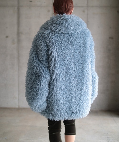 ⭐︎bluelea Shaggy coat ブルレア　シャギーコート Bluelea