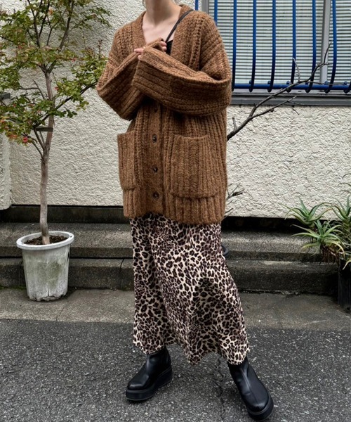 PANTERHE by STOF パンタレイ ロングカーディガン ティーケー タケオ キクチ tk.TAKEO KIKUCHI ダブルフェイスロング