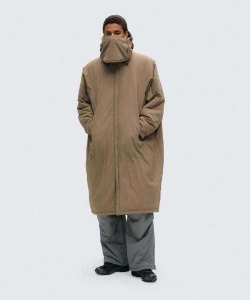 WILD THINGS(ワイルドシングス)の「WILD THINGS/ワイルドシングス OVER TRANSPORT PARKA WT24107SN(ダウンジャケット/コート・メンズ・タン・M)」の9枚目の写真