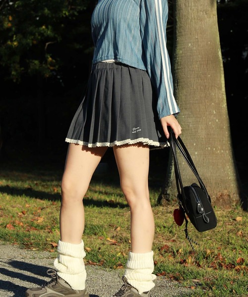 the simple folk スカート muller of yoshiokubo/ミュラーオブヨシオクボ】フリンジ