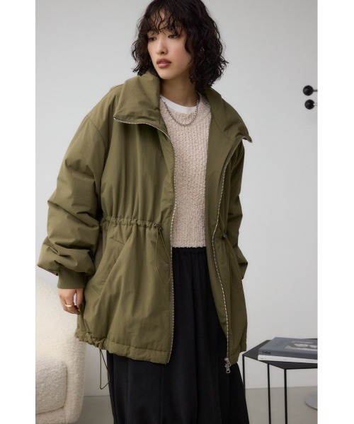 セール】中綿デザインミドルコート（ダウンジャケット/コート）｜AZUL