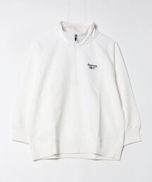Reebok ハーフジップスウェットトップス
